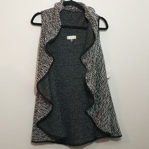 Altar'd State waterfall fall winter vest medium